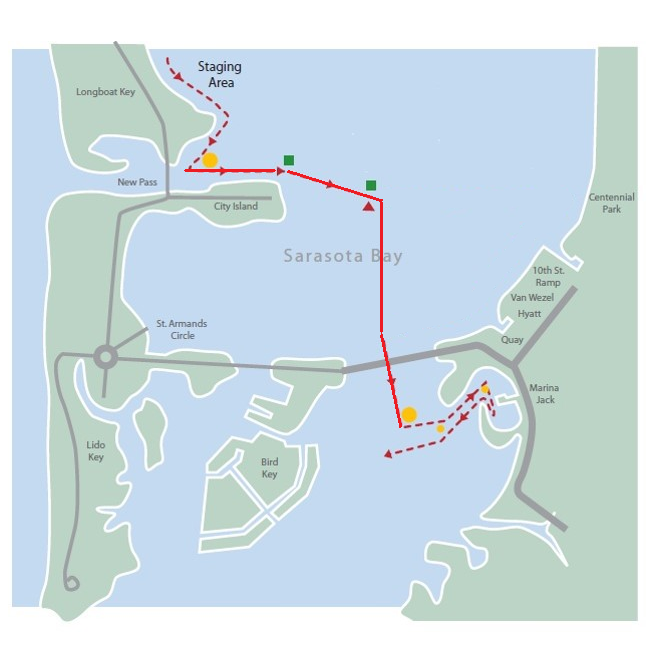The Sarasota Holiday Boat Parade of Lights