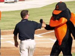 Orioles legend Jim Palmer at Ed Smith Stadium Sarasota Florida
