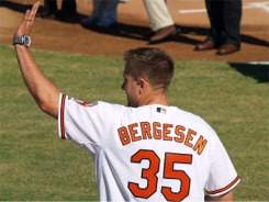 Orioles Brad Bergesen at Ed Smith Stadium Sarasota Florida