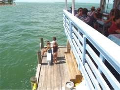 fishing at the rod-and-reel-pier-restaurant