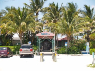 The entry to Sharkys on the Pier at Venice Florida