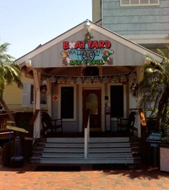 Boatyard Waterfront Grill on Sarasota Bay