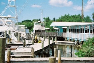 The pier at Casey Key Fish House