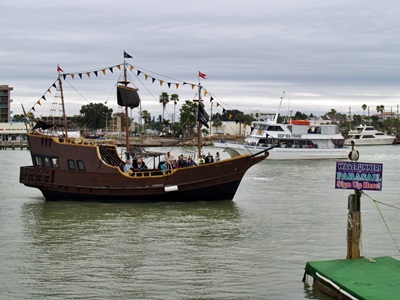 The Pirate Ship at John's Pass in Madeira Beach