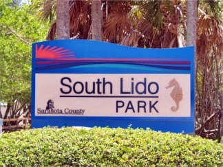 South Lido Key Park Sign