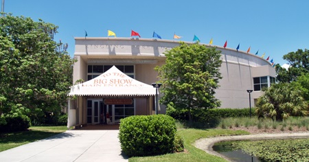 Entrance to the Ringling Circus Museum, Sarasota, FL