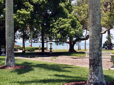 The Ringling Bayfron Gardens in Sarasota.