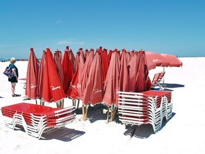 Siesta Beach Umbrella rentals