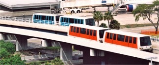 Trams at Tampa International Airport