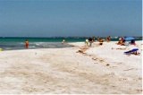 Looking out at Whitney Beach on Longboat Key Florida