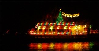 The Sarasota Holiday Boat Parade of Lights