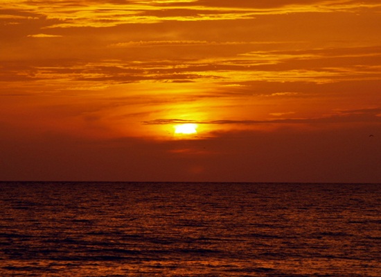 Sunset at Nokomis Beach