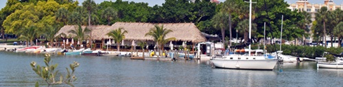OLearys Tiki Hut Bar and Grill on Sarasota Bay