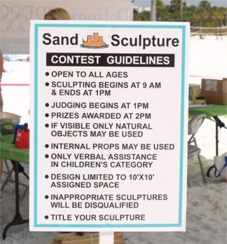 Siesta Key Beach Sand Sculpture Contest